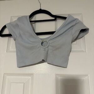 Stylish light blue Women's Top